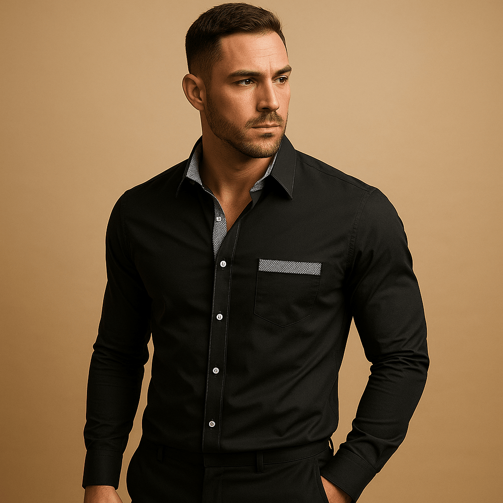 Chemise Homme Coupe Slim Profil Ajusté