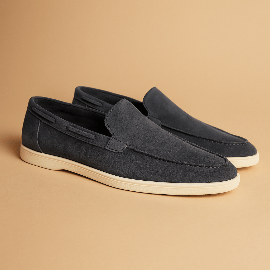 Scarpe Uomo Slip-On Dettaglio Specifiche Design