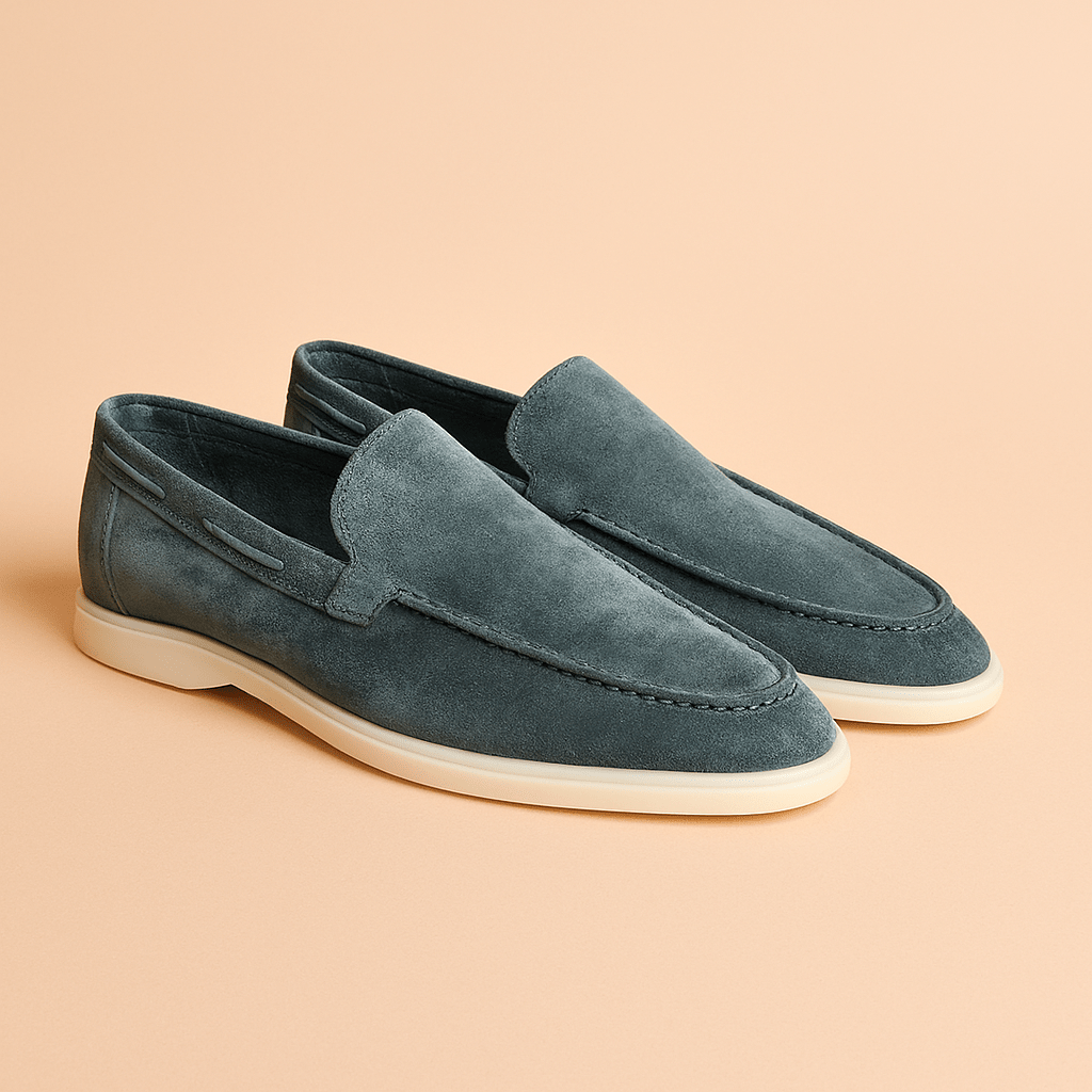 Scarpe Uomo Slip-On Dettaglio Specifiche Design