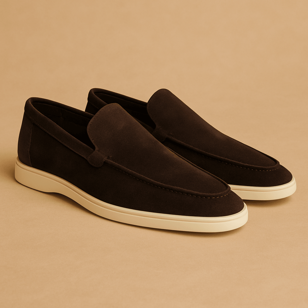Scarpe Uomo Slip-On Dettaglio Specifiche Design