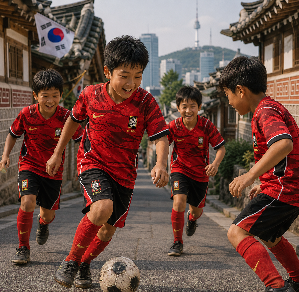 Maglia casa bambini Corea del Sud 2026