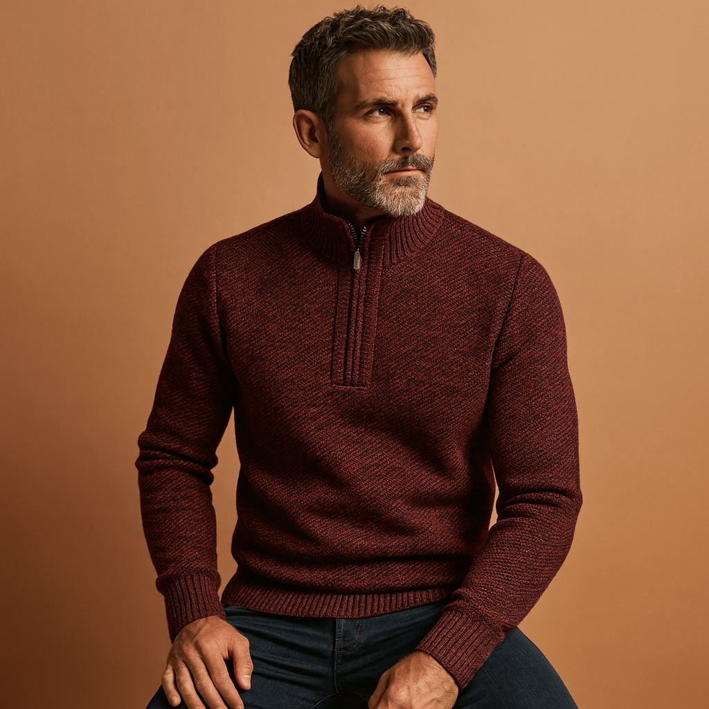 Pullover Herren, entspannte, lässige Passform
