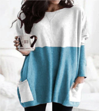 Maglione Donna Vestibilità Comoda Look Quotidiano