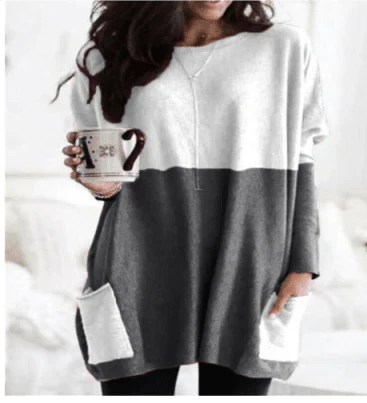 Maglione Donna Vestibilità Comoda Look Quotidiano