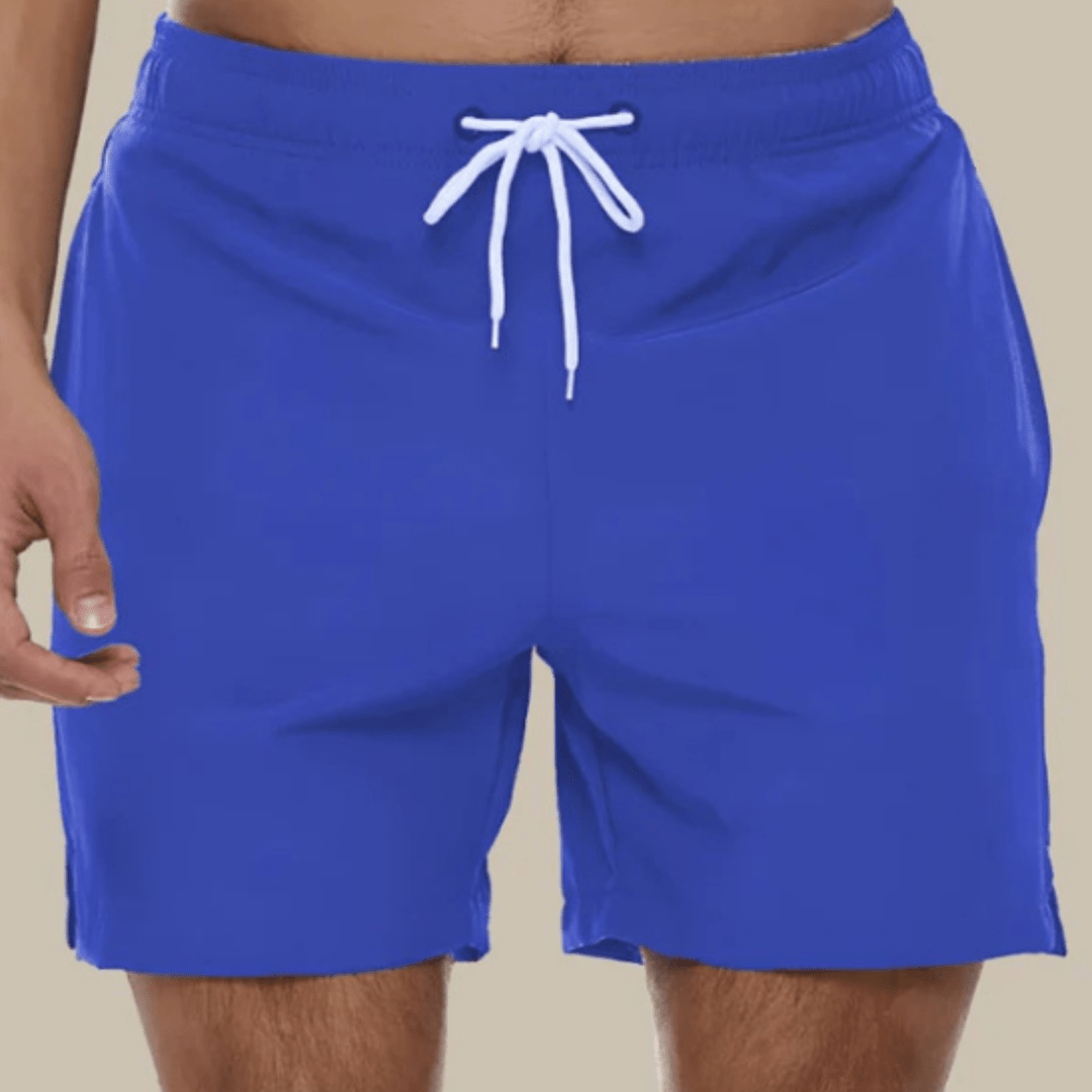 Costume da bagno uomo, lunghezza corta, fodera e tasca laterale