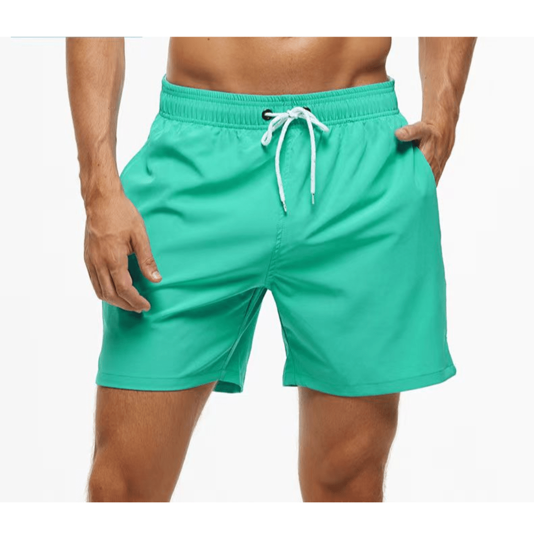 Costume da bagno uomo, lunghezza corta, fodera e tasca laterale