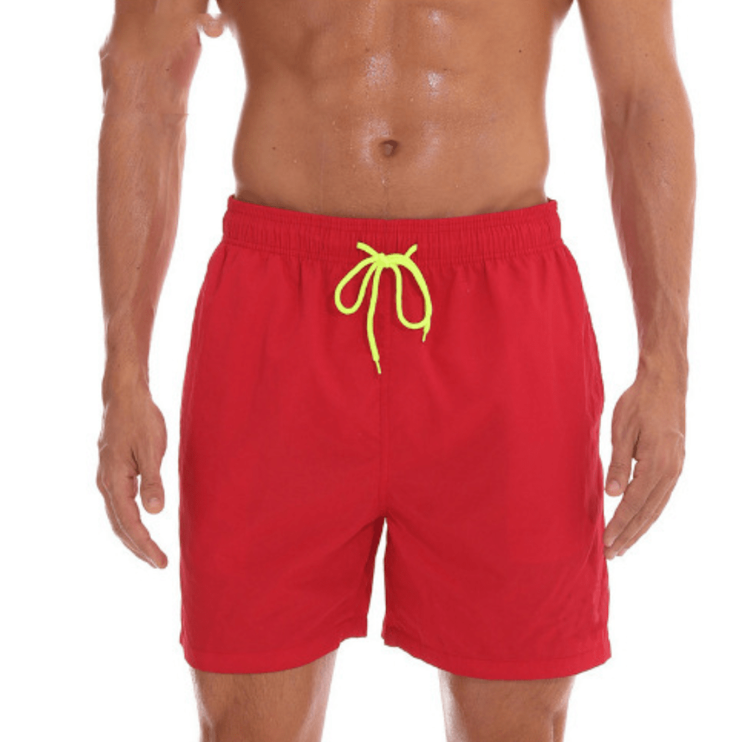 Costume da bagno uomo, lunghezza corta, fodera e tasca laterale