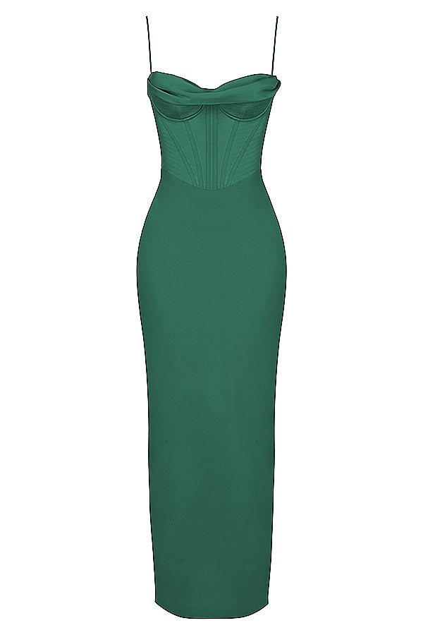 Vestido mini para mujer — ajustado con cierre trasero de lazo plisado