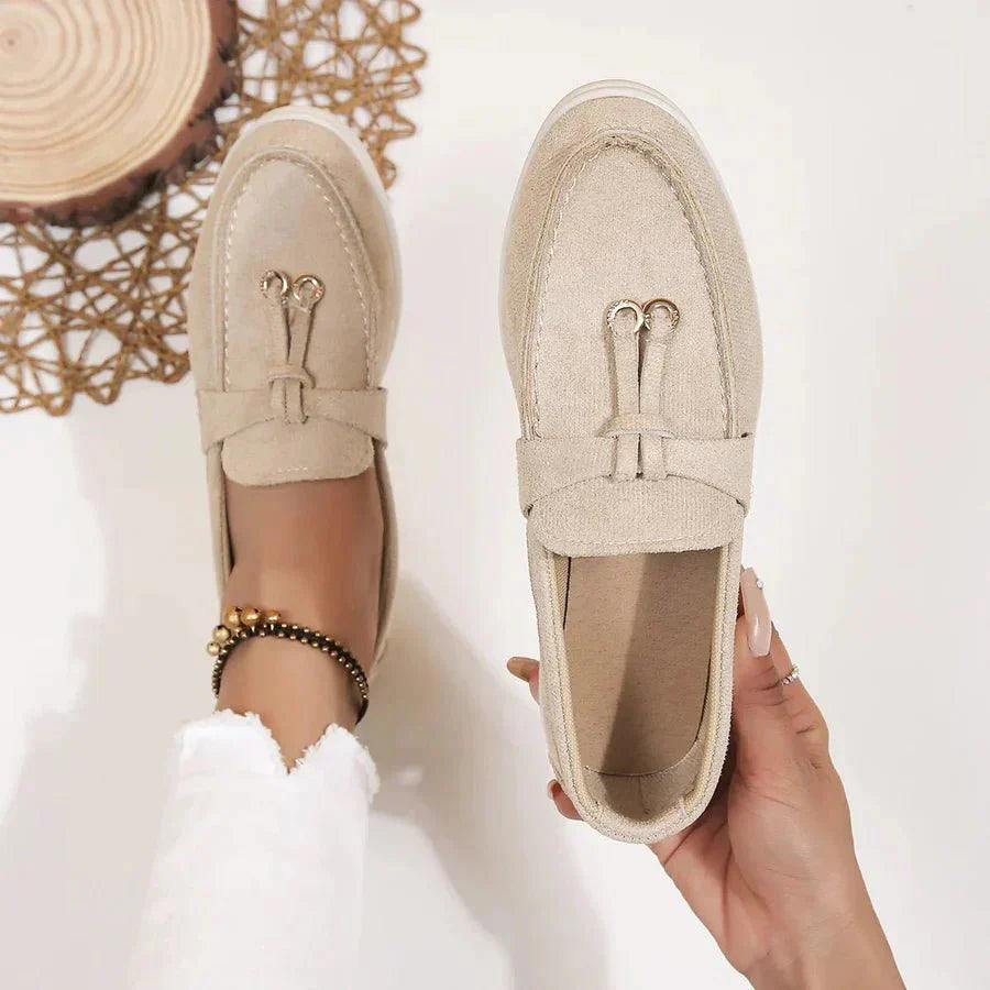 Scarpe da donna — Slip-on casual per tutti i giorni, design basso