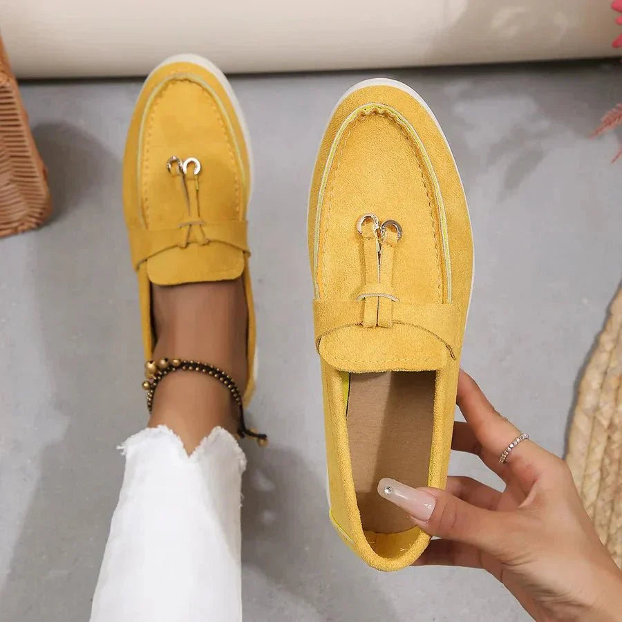 Scarpe da donna — Slip-on casual per tutti i giorni, design basso