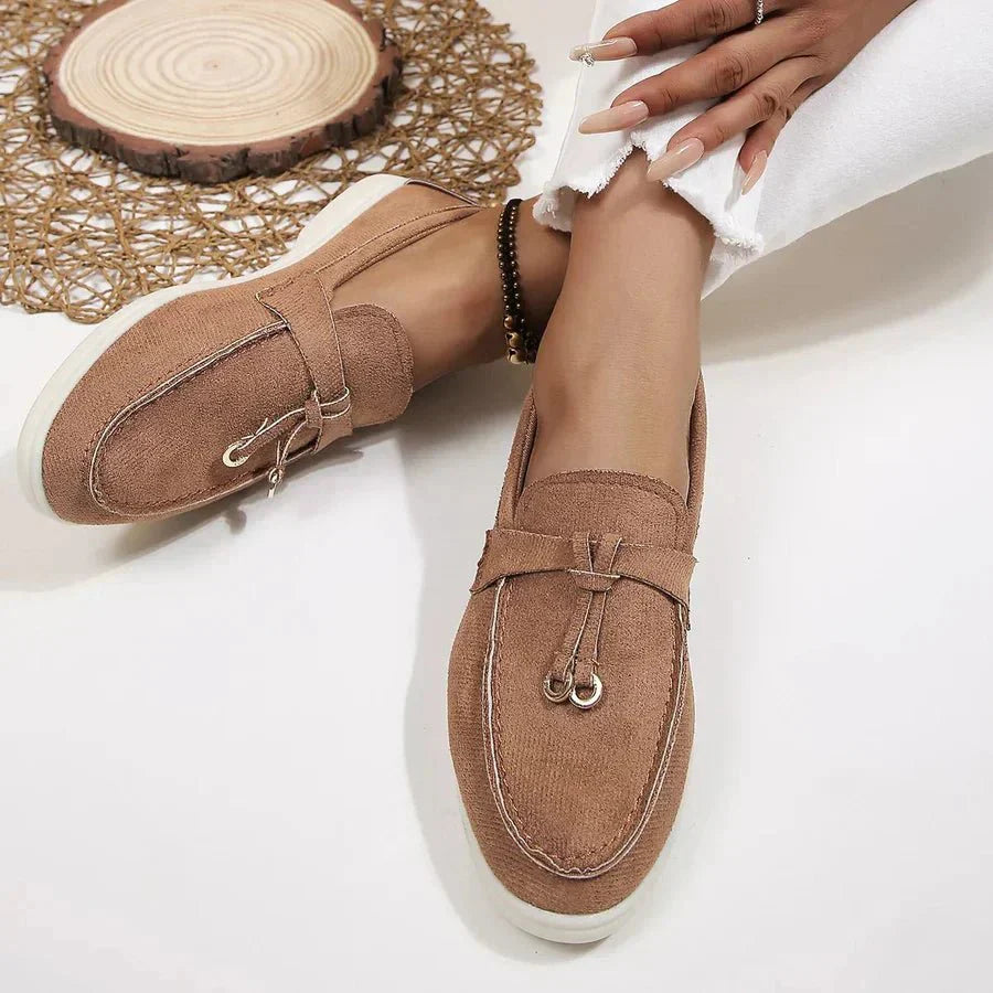 Scarpe da donna — Slip-on casual per tutti i giorni, design basso